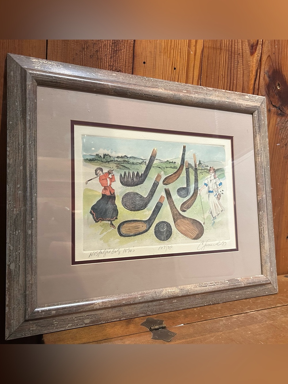 “Nostalgia Golf” Print by CJ Mace- Signed and Numbered